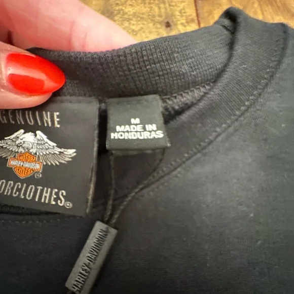 NWT Harley Davidson Men’s Sweatshirt - Size Medium - Picture 5 of 5